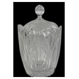 Polish 24% Lead Crystal Covered Jar
