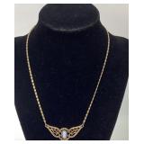 VTG Sarah Conventry Opal Necklace