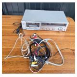 Sharp Stereo Cassette Deck RT-31 With Cables