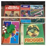Frogger Board Game, Comet Build N Fly Model Kit, H