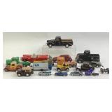 Die-Cast and Plastic Toy Car and Truck Collection