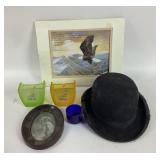 Gimbel Bowler Hat, Wonderful World Of Disney Candl