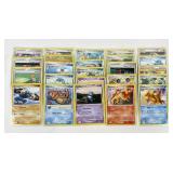 25 vintage Pokemon cards