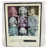 Marilyn Monroe Collage Poster Framed 1996