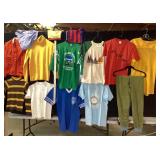 Retro 60s 70s Tops XS-L, Green Joggers, Childrenï¿½s