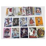 50 basketball inserts, rookies, star cards