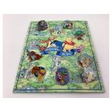 Disney Winnie the Pooh 100 acre Wood Board Pin set
