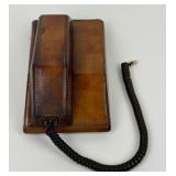Vintage leather bound telephone - Northern