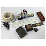 Fort Wayne Coin Bank, Abacus, Measuring Tools