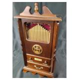 Elemica Wooden Music Box Organizer With Drawer
