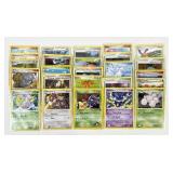 25 vintage Pokemon cards
