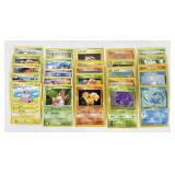 25 vintage Pokemon cards