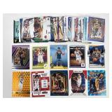 50 basketball inserts, rookies, star cards