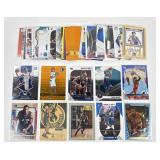 50 basketball inserts, rookies, star cards