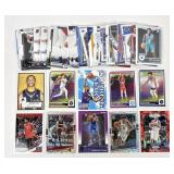 50 basketball inserts, rookies, star cards