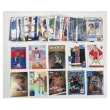 50 basketball inserts, rookies, star cards