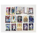 50 baseball inserts, rookies, star cards