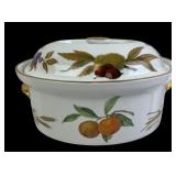 Royal Worcester Evesham Covered Oval Serving Dish