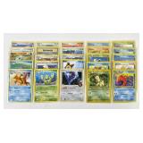 25 vintage Pokemon cards