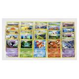25 vintage Pokemon cards