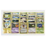 25 vintage Pokemon cards