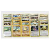 25 vintage Pokemon cards