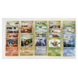 25 vintage Pokemon cards