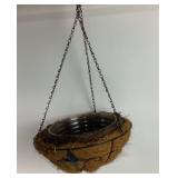 Hanging Metal Plant Basket With Coco Liner