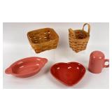 Fiestaware Ceramics, Longaberger Baskets