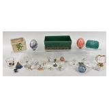 Glass Paperweights, Crystal Figurines, Decorative