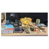 Electronics, Speakers, Household Decor and Blanket