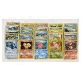 25 vintage Pokemon cards