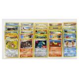 25 vintage Pokemon cards