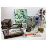 Glassware, Route 66 Decor, Cassettes, Figurines