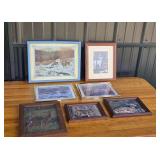 Wildlife Prints With Deer Themes