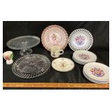 Plates: Spode, Scandinavian Folk Berggren