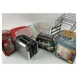 Housewares Group, Toaster, coffee pot, Racks
