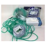 Medical Oxygen Supplies Including Tubing and Vinyl