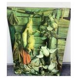 Hunting Still Life Print with Wildlife