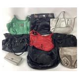 Calvin Klein, Nicole, Silver Handbags Assortment