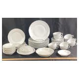 White Porcelain Dinnerware Set