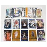 50 basketball inserts, rookies, star cards