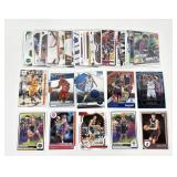 50 basketball inserts, rookies, star cards