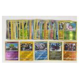 50 holographic Pokemon cards