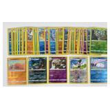 50 holographic Pokemon cards