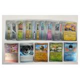 50 holographic Pokemon cards