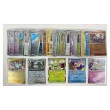 50 holographic Pokemon cards