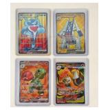 4 Pokemon full art cards