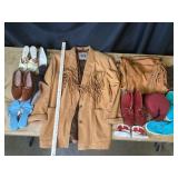 Adler Suede Fringe Jacket, Town & Country Tap Shoe