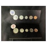 Uncirculated 1962 Proof Sets Denver and